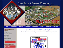 Tablet Screenshot of lenzfield.com